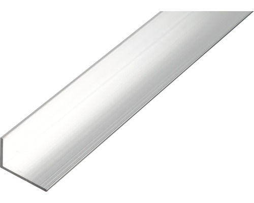 Cornier aluminiu Alberts 50x20x2 mm, lungime 2,6m