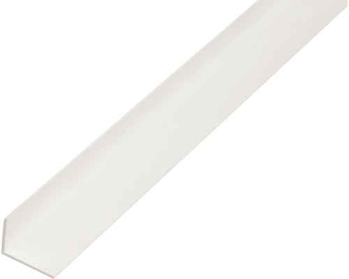 Cornier plastic Alberts 25x20x2 mm, lungime 2,6m, alb
