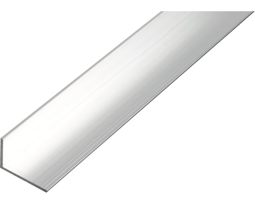 Cornier aluminiu Alberts 25x15x1,5 mm, lungime 1m