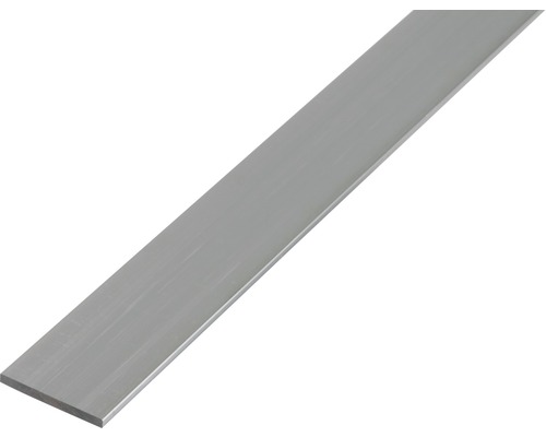 Platbandă aluminiu Alberts 15x2 mm, lungime 1m, pentru decorațiuni Bară plată din aluminiu