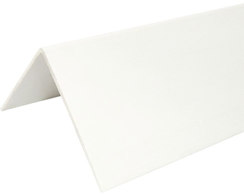 Profil PVC protecție colțuri, alb, 2750x40x40 mm Cornier din plastic