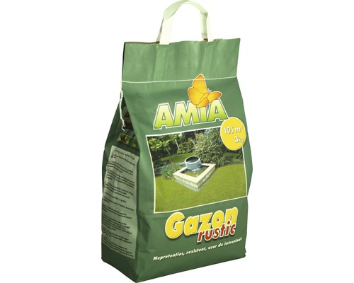 Semințe gazon rustic Amia 3 kg 105 m² Semințe gazon rustic Amia 3 kg 105 m²