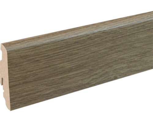 Plintă MDF SKANDOR FU60L stejar nobil deschis 2400x58x19 mm Plintă din lemn