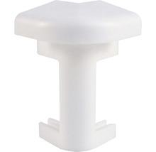 Conector de colț din plastic