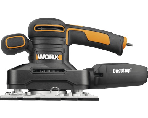 Șlefuitor orbital aleatoriu WORX cu aspirare praf