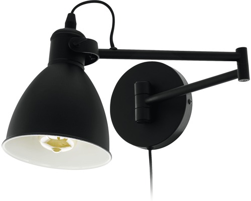 Aplică perete interior Eglo San Peri E27 max. 1x10W, negru buc
