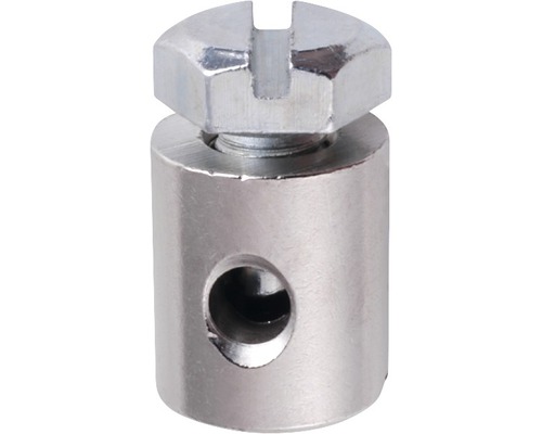 Cilindru cu șurub cap hexagonal Dresselhaus Ø8x9 mm oțel nichelat, pachet 20 bucăți, pentru șufe metalice Ø2,5 mm