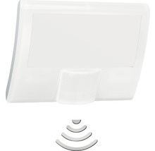Proiector LED exterior XLED Curved 9,3W 660 lumeni IP44, senzor de mișcare, lumină caldă, alb
