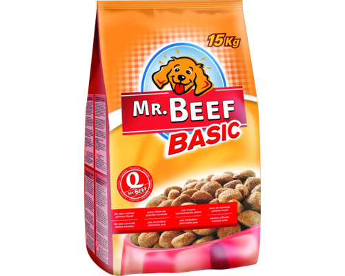 Hrană uscată pentru câini MR. BEEF BASIC 15 kg Hrană uscată pentru câini MR. BEEF BASIC 15 kg