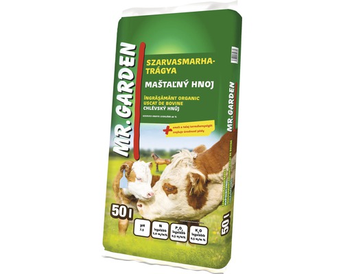 Îngrășământ organic Mr.Garden, 50 l