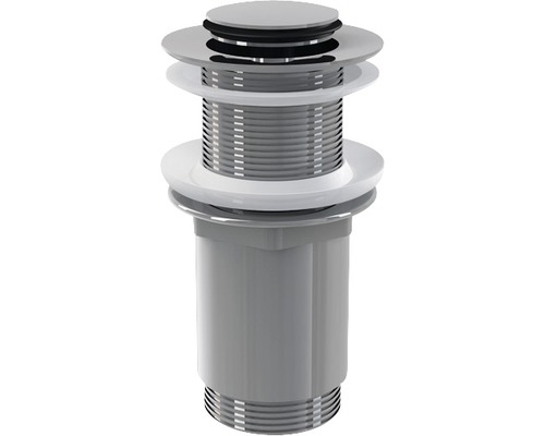 Ventil lavoar Alca Plast click-clack 5/4" fără preaplin, dop mic Ventil lavoar Alca Plast click-clack 5/4" fără preaplin, dop mic