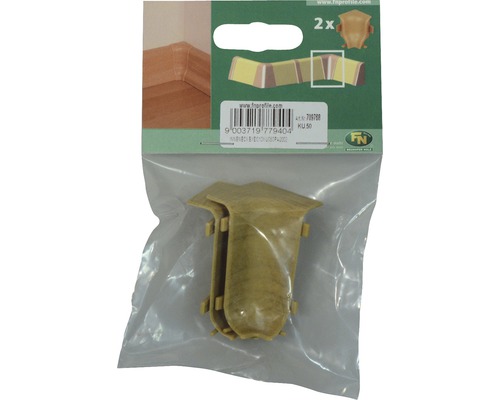 Colțuri interioare pentru plinte în pachet dublu