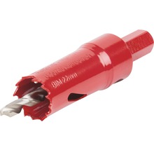 Fierăstrău circular bimetal Wolfcraft cu diametrul de 22 mm