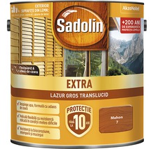 Lazură pentru lemn Sadolin Extra mahon 2,5 l-thumb-0