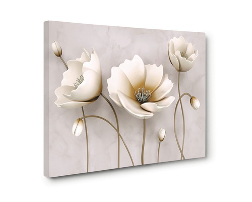 Tablou decorativ pe pânză cu motiv floral