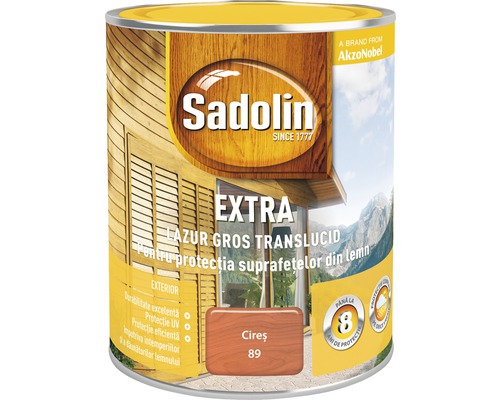 Lazură pentru lemn Sadolin Extra cireș 0,75 l