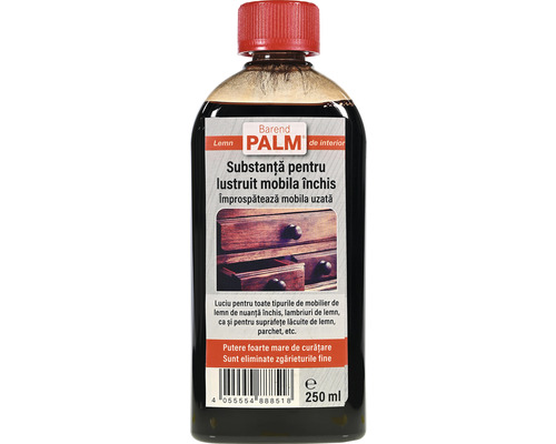Poliș pentru mobilă închisă la culoare Barend Palm 250 ml Barend Palm lustruitor pentru mobilier închis la culoare, sticlă de 250 ml