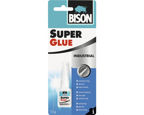 Adeziv instant cianoacrilat Bison Super Glue Industrial 7,5 g