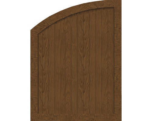 Element de extremitate BasicLine tip R stânga 90 x 120/90 cm, Golden Oak