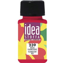 Idea Stoffa Vopsea fluorescentă pentru textile, nuanța 239 roșu