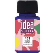 Sticlă cu vopsea violetă pentru textile
