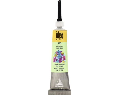 Pastă contur pictură sticlă Idea light gold 20 ml