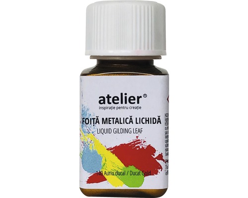 Foiță metalică lichidă Atelier 140 Ducat Gold 50 ml