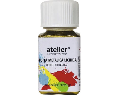 Foiță metalică lichidă Atelier 148 Rich Gold 50 ml