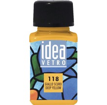 Flacon de vopsea pentru sticlă Giallo Scuro Deep Yellow
