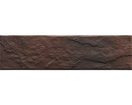 Placă fațadă klinker Country Cherry Rustiko 24,5x6,5 cm