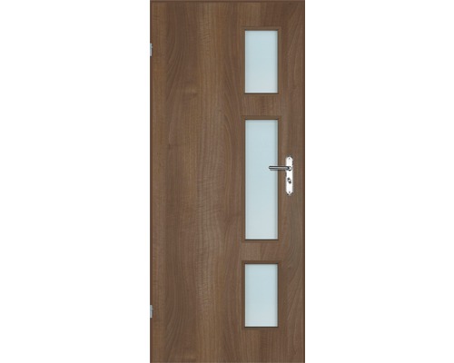 Foaie de ușă Classen nuc Modena 1 MDF 203,5x84,4 cm stânga Foaie de ușă Classen nuc Modena 1 MDF 203,5x84,4 cm stânga