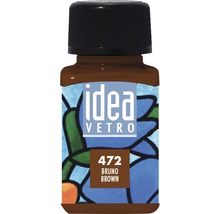 Vopsea pentru sticlă Bruno maro marca Idea Vetro