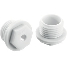 Presetupe plastic cu filet M16 și gaură, pachet 10 bucăți