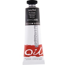 Culoare ulei Graduate 35 Lamp Black 38 ml