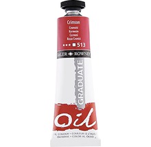 Tub de vopsea de ulei carmin de la marca Daler Rowney Graduate