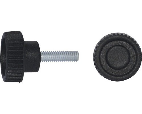 Șuruburi metrice randalinate Dresselhaus 10x55,5 mm oțel & plastic negru, 20 bucăți, pentru înfiletare manuală Șuruburi metrice randalinate Dresselhaus 10x55,5 mm oțel & plastic negru, 20 bucăți, pentru înfiletare manuală