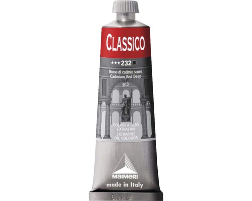 Culoare ulei Classico Maimeri 232 Cadmium Red Deep 60 ml