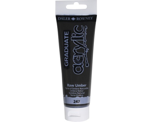 Culoare acrilică Graduate 247 Raw Umber 120 ml-0