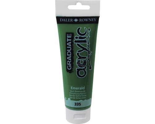 Culoare acrilică Graduate 335 Emerald 120 ml