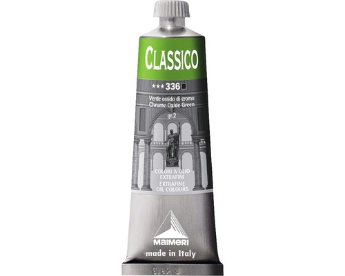 Culoare ulei Classico Maimeri 336 Chrome Oxide Green 60 ml Tub clasic de vopsea de ulei oxid de crom verde de la Maimeri