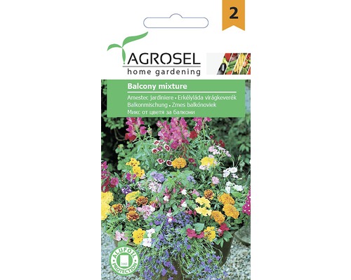 Semințe flori Agrosel amestec pentru jardiniere PG2
