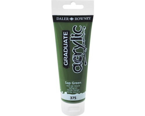 Culoare acrilică Graduate 375 Sap Green 120 ml