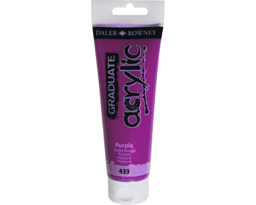 Culoare acrilică Graduate 433 Purple 120 ml