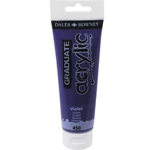 Culoare acrilică Graduate 450 Violet 120 ml