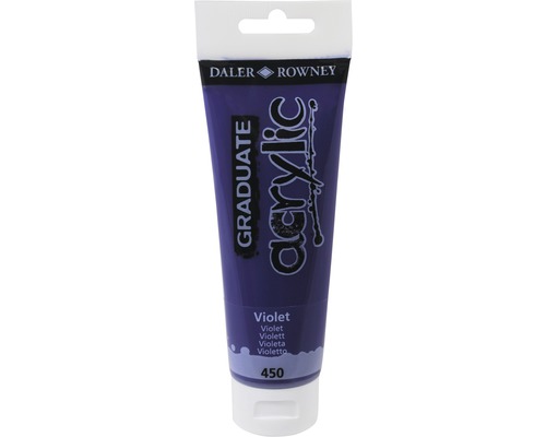 Culoare acrilică Graduate 450 Violet 120 ml