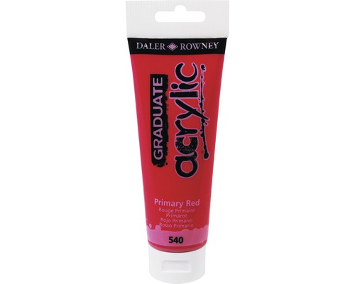 Culoare acrilică Graduate 540 Primary Red 120 ml