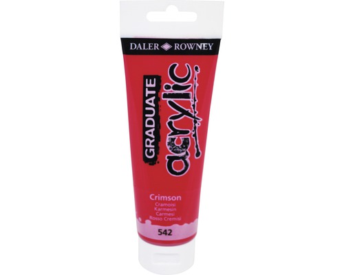 Culoare acrilică Graduate 542 Crimson 120 ml