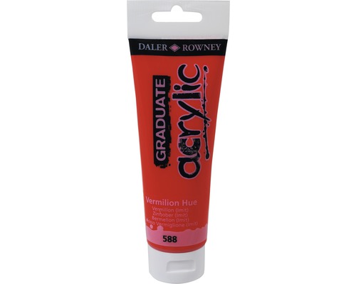 Culoare acrilică Graduate 588 Venetian Red 120 ml