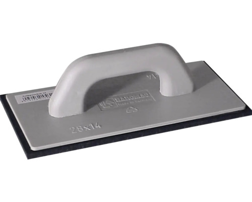 Drișcă cauciuc celular Haromac 280x140x10 mm, mâner din plastic Drișcă cauciuc celular Haromac 280x140x10 mm, mâner din plastic