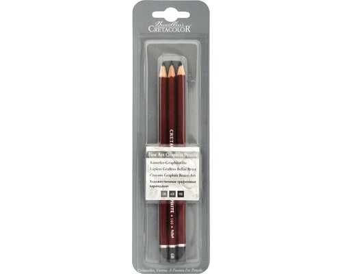 Set 3 creioane grafit Cretacolor